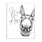 Stupell Industries Nice Arse Donkey Bathroom Wall Plaque